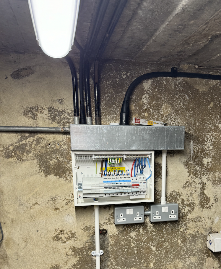 Consumer unit assessed during an EICR